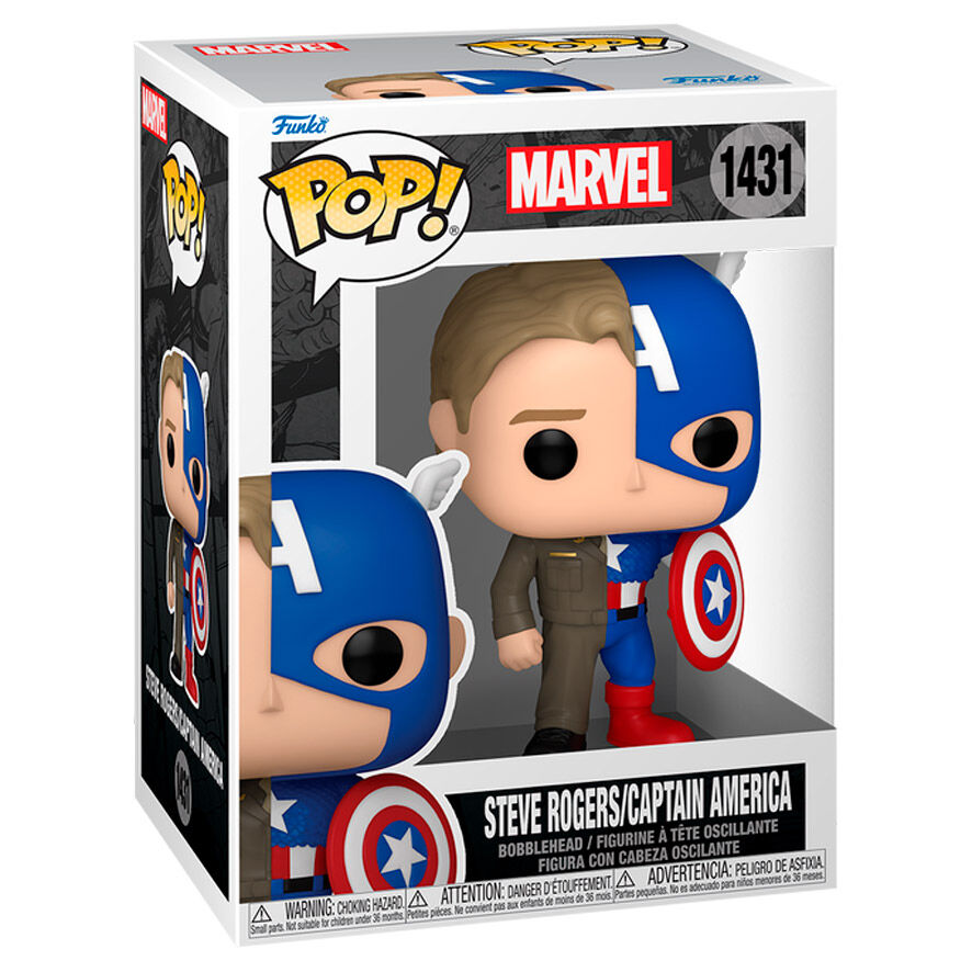 POP figure Marvel Carnage Rogers Captain America