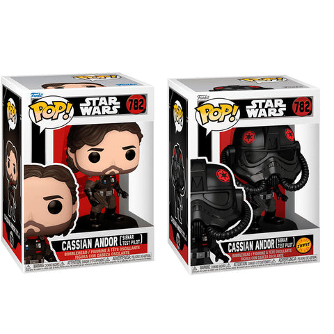 POP figure Star Wars Cassian Andor Sienar Test Pilot 5 + 1 Chase