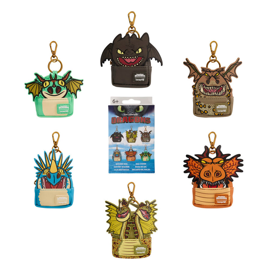 Loungefly How to Train Your Dragon assorted Mystery purse keychain