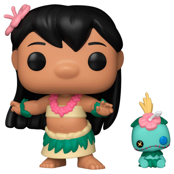 POP figure Disney Lilo & Stitch Hula Lilo with Scrump