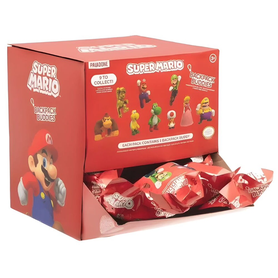 Super Mario Mistery Backpack Buddies assorted