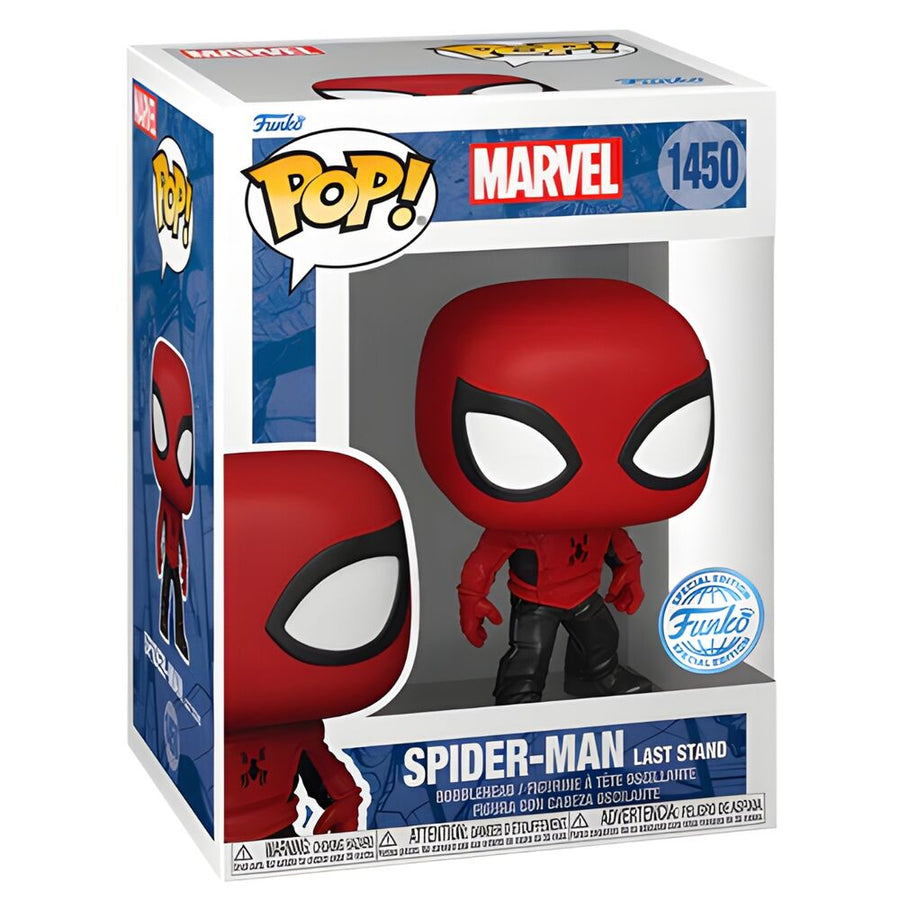 POP figure Marvel Spiderman Last Stand Exclusive