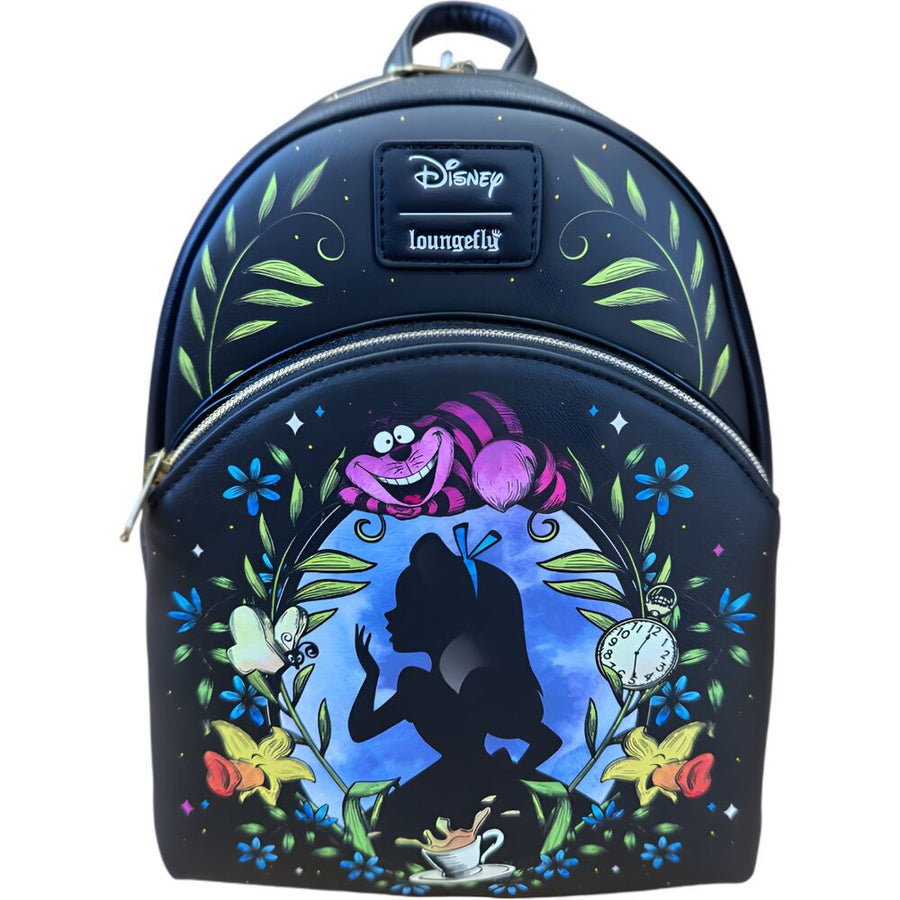 Loungefly Disney Alice In Wonderland Floral Glow Collection backpack 26cm