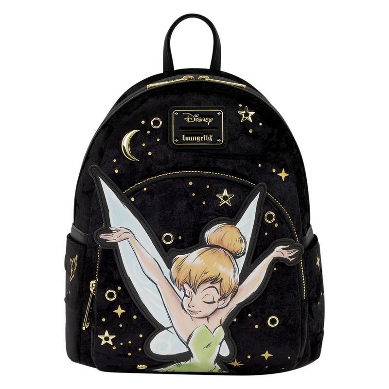 Loungefly Disney Tinker Bell Pixie Dust Velvet backpack 26cm