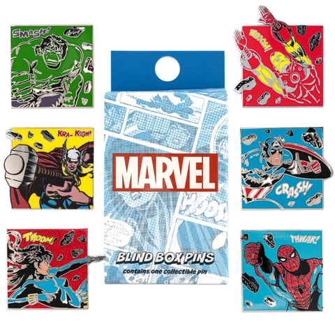 Loungefly Marvel Classic Avengers Blind Box Enamel Pin
