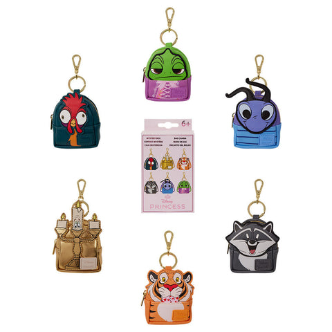 Loungefly Disney Princess assorted Mystery mini backpack keychain