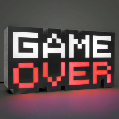 Game Over 8-BIT lamp