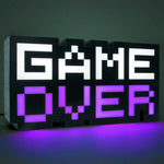 Game Over 8-BIT lamp