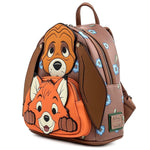 Loungefly Disney Fox and Hound Copper Todd backpack 26cm