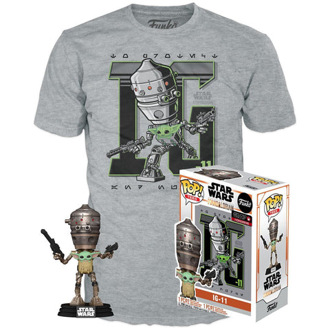 Set figure POP & Tee Star Wars IG-11 With the Child Exclusive M