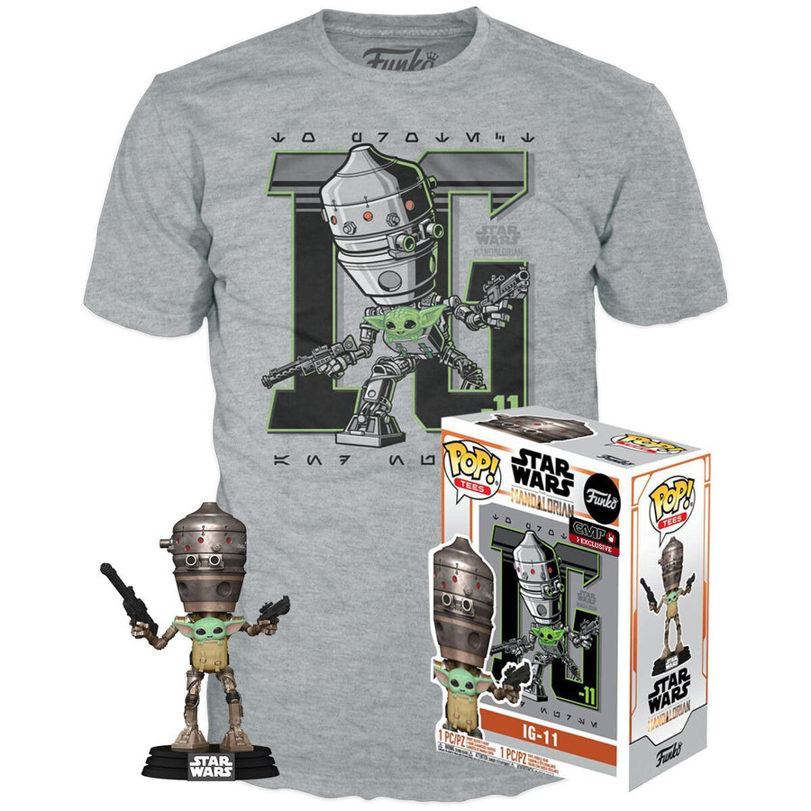 Set figure POP & Tee Star Wars IG-11 With the Child Exclusive M