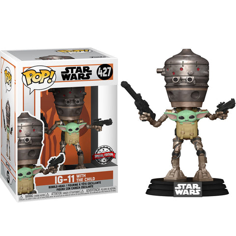 Set figure POP & Tee Star Wars IG-11 With the Child Exclusive M