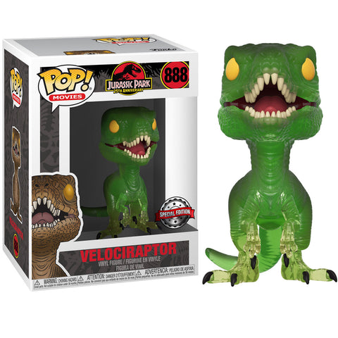 Set figure POP & Tee Jurassic Park Velociraptor Exclusive L