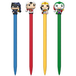 DC Comics Holiday Super Heroes assorted Toppers pen