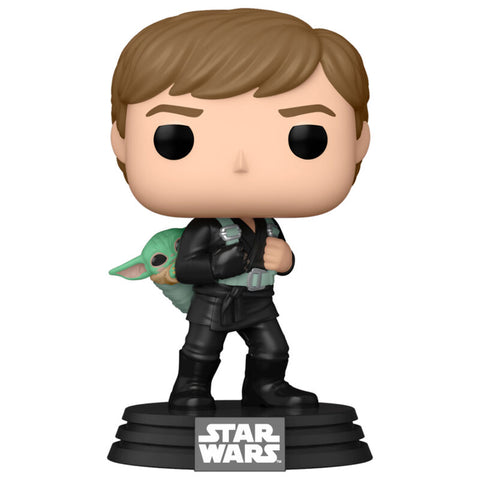 POP figure Star Wars The Book of Boba Fett 2 Luke Skywalker & Grogu