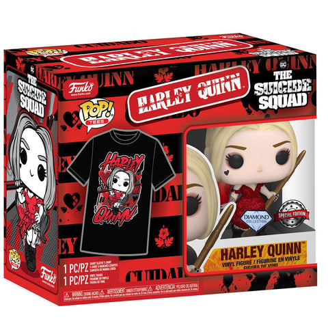 Set figure POP & Tee DC Comics Harley Quinn XL