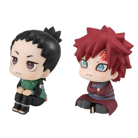 Pack 2 Figures Naruto Shippudem Look up Shikamaru Nara and Gaara  11cm
