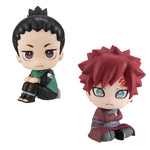 Pack 2 Figures Naruto Shippudem Look up Shikamaru Nara and Gaara  11cm