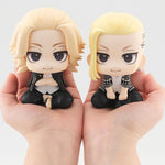 Pack 2 Figures Tokyo Revengers Look up Manjiro Sano and Ken Ryuguji 11cm