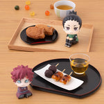 Pack 2 Figures Naruto Shippudem Look up Shikamaru Nara and Gaara  11cm