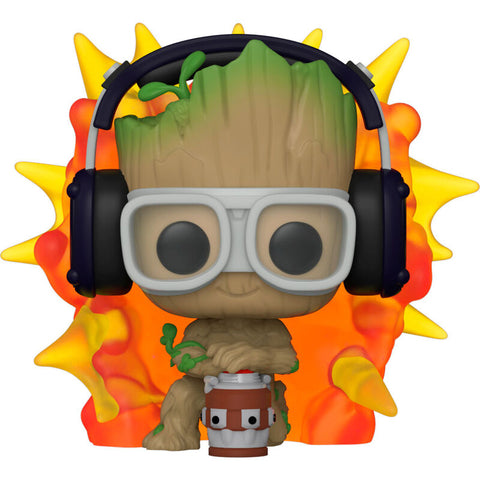 POP figure Marvel I am Groot - Groot with Detonator