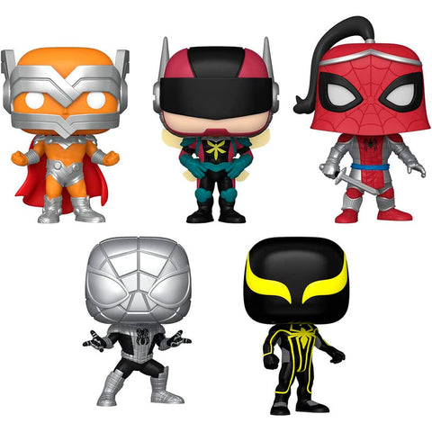 POP pack 5 figures Marvel Spiderman Exclusive