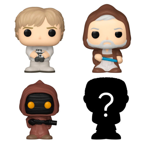 Blister 4 figures Bitty POP Sar Wars Luke