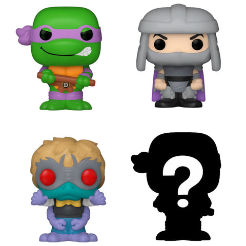 Blister 4 figures Bitty POP Teenage Mutant Ninja Turtles Donatello
