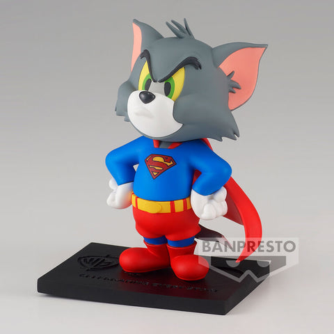 Tom and Jerry 100th Anniversary Warner Bross Tom as Superman figure 8cm