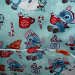 Loungefly Disney Stitch Holiday glitter crossbody bag
