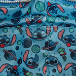 Loungefly Disney Stitch plush tote bag with coin bag