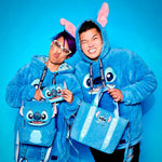 Loungefly Disney Stitch plush tote bag with coin bag