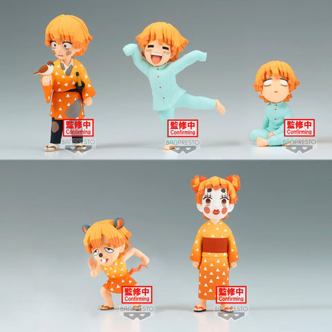 Demon Slayer Kimetsu No Yaiba World Collectable Zenitsu Agatsuma assorted figure 7cm