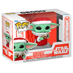 POP figure Star Wars Grogu with Christmas Cookie