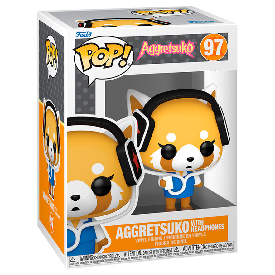 POP figure Aggretsuko - Aggretsuko with Headphones