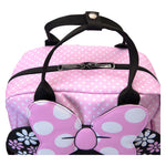 Loungefly Disney Minnie Floral Rock the Dots nylon backpack