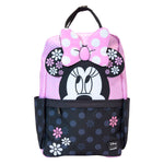 Loungefly Disney Minnie Floral Rock the Dots nylon backpack