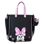 Loungefly Disney Minnie Floral Rock the Dots tote bag with coin bag