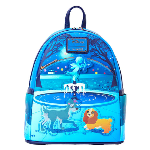 Loungefly Disney The Lady and the Tramp 70th Anniversary backpack 26cm