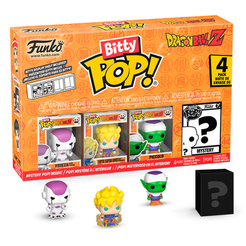 Blister 4 figures Bitty POP Dragon Ball Z Kid Buu