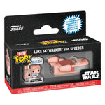 Bitty Pop figure Ride Star Wars Luke Skywalker and Speeder
