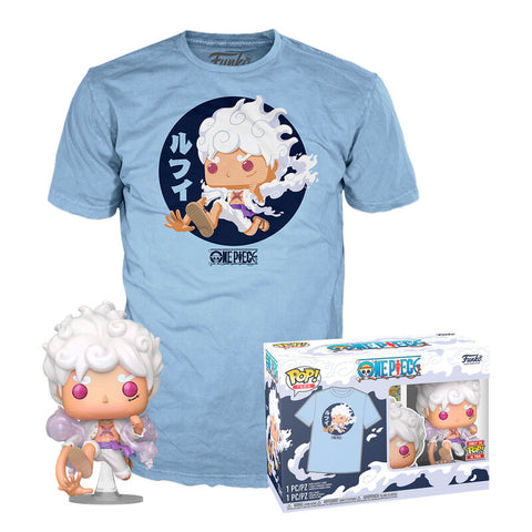 Set figure POP & Tee One Piece Luffy Fifth Gear