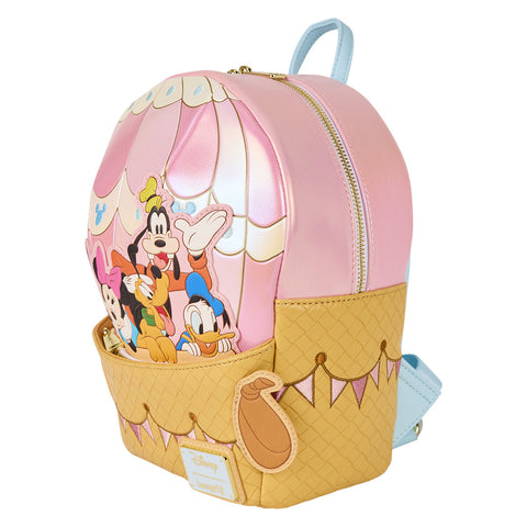 Loungefly Disney Mickey & Friends Shape Hot Air Balloon backpack 26cm