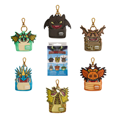 Loungefly How to Train Your Dragon assorted Mystery purse keychain