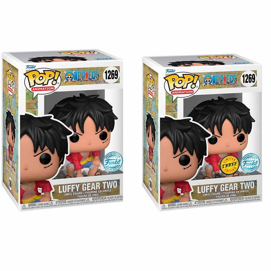 POP figure One Piece Luffy Gear Two 5 + 1 Chase Exclusive