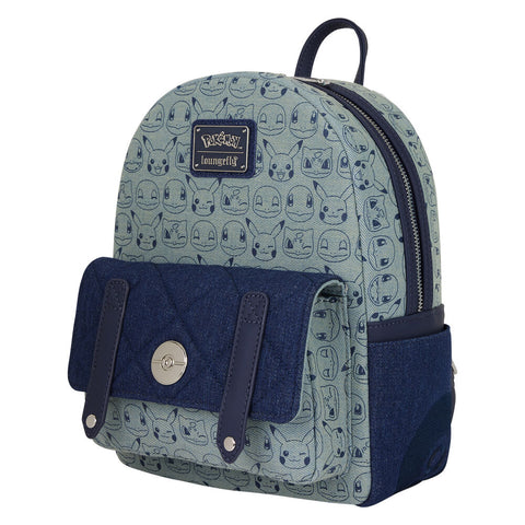 Loungefly Pokemon Denim backpack 29cm