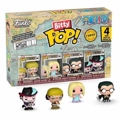 Blister 4 figures Bitty POP One Piece Usopp