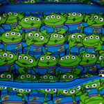 Loungefly Disney Pixar Toy Story 30th Anniversary Aliens shoulder bag