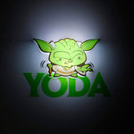 Star Wars Yoda 3D Light FX mini lamp