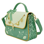 Loungefly Disney Peter Pan Tinker Bell Holiday shoulder bag